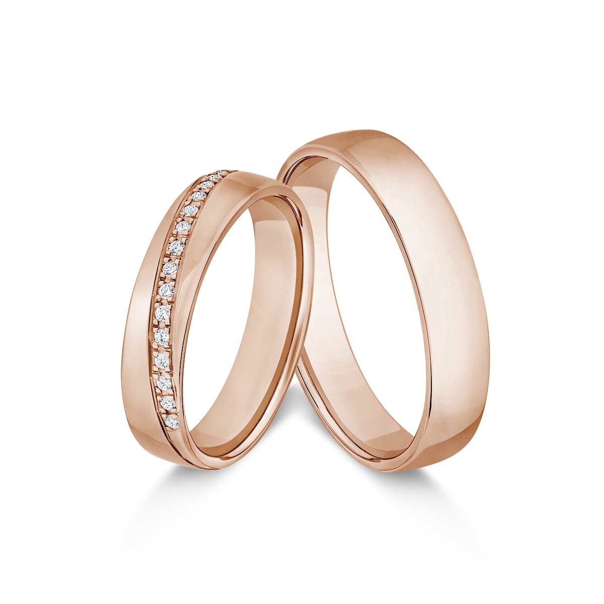Wedding rings 333 Rotgold 517540-45