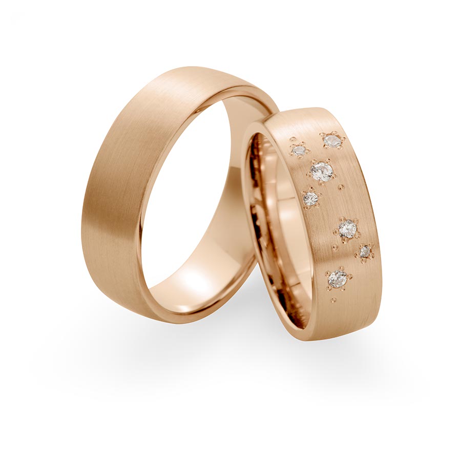 Wedding rings 333 Rotgold 519544-65