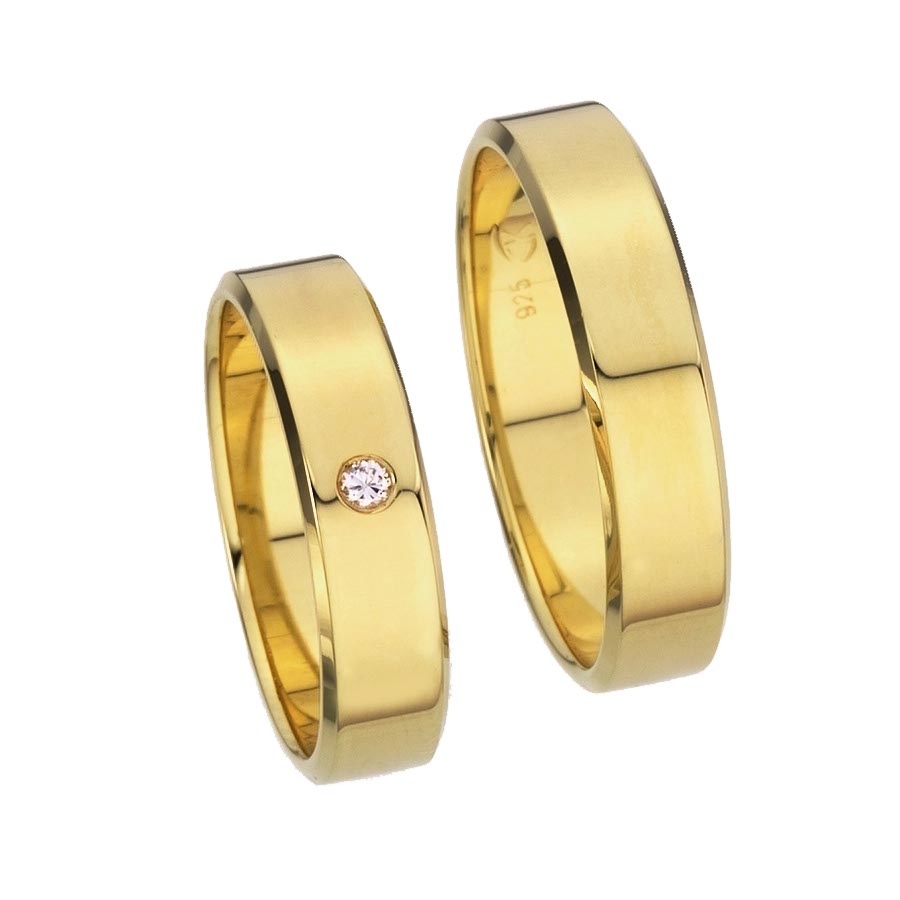 Wedding rings 333 Gelbgold 511005-30
