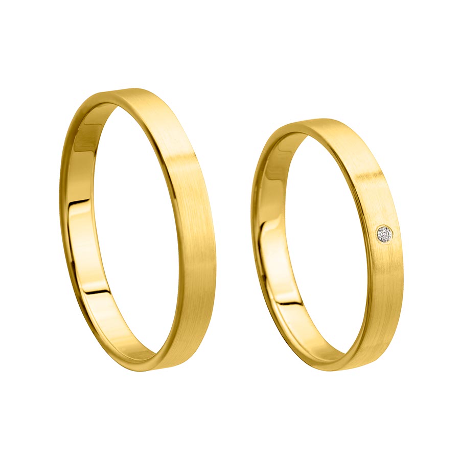 Wedding rings 333 Gelbgold 511050-30