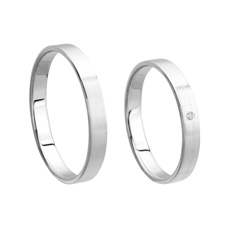 Wedding rings 925 Silber 511050-30