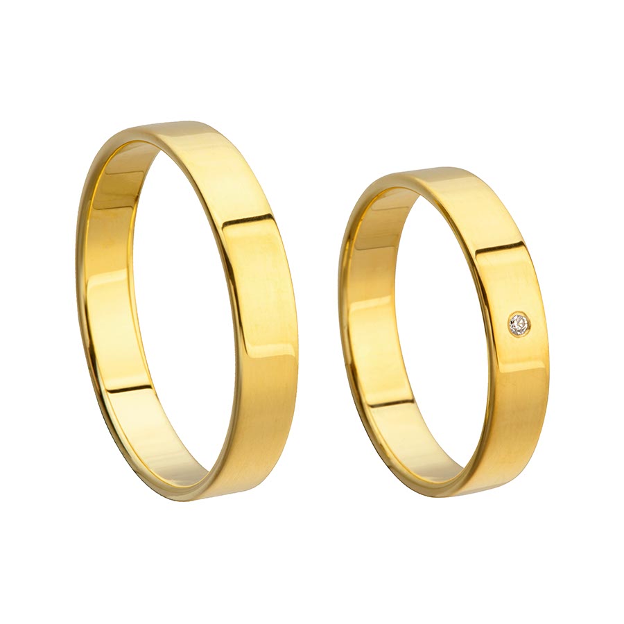 Wedding rings 333 Gelbgold 511050-40