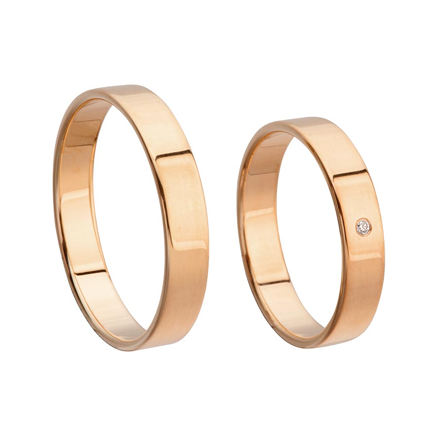 Wedding rings 333 Rotgold 511050-40