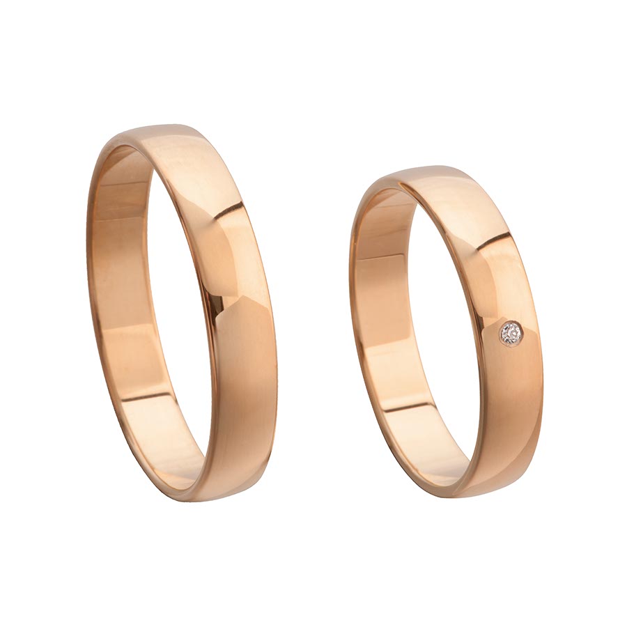 Wedding rings 333 Rotgold 511053-40