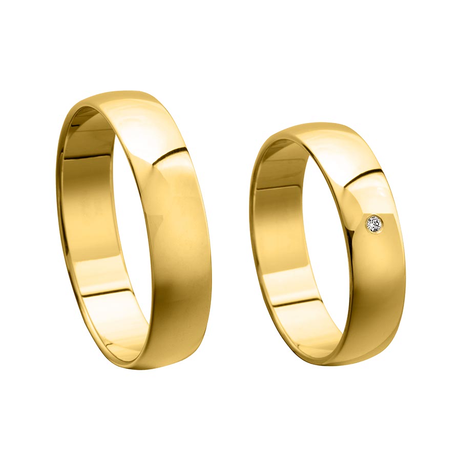 Wedding rings 333 Gelbgold 511053-50