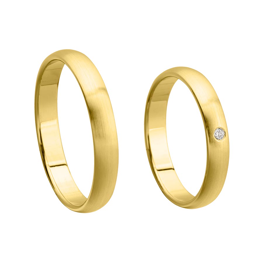 Wedding rings 333 Gelbgold 511056-35