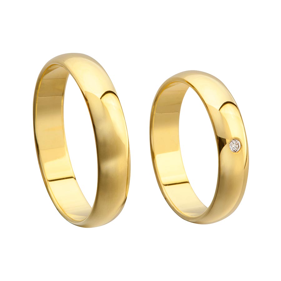 Wedding rings 333 Gelbgold 511056-45