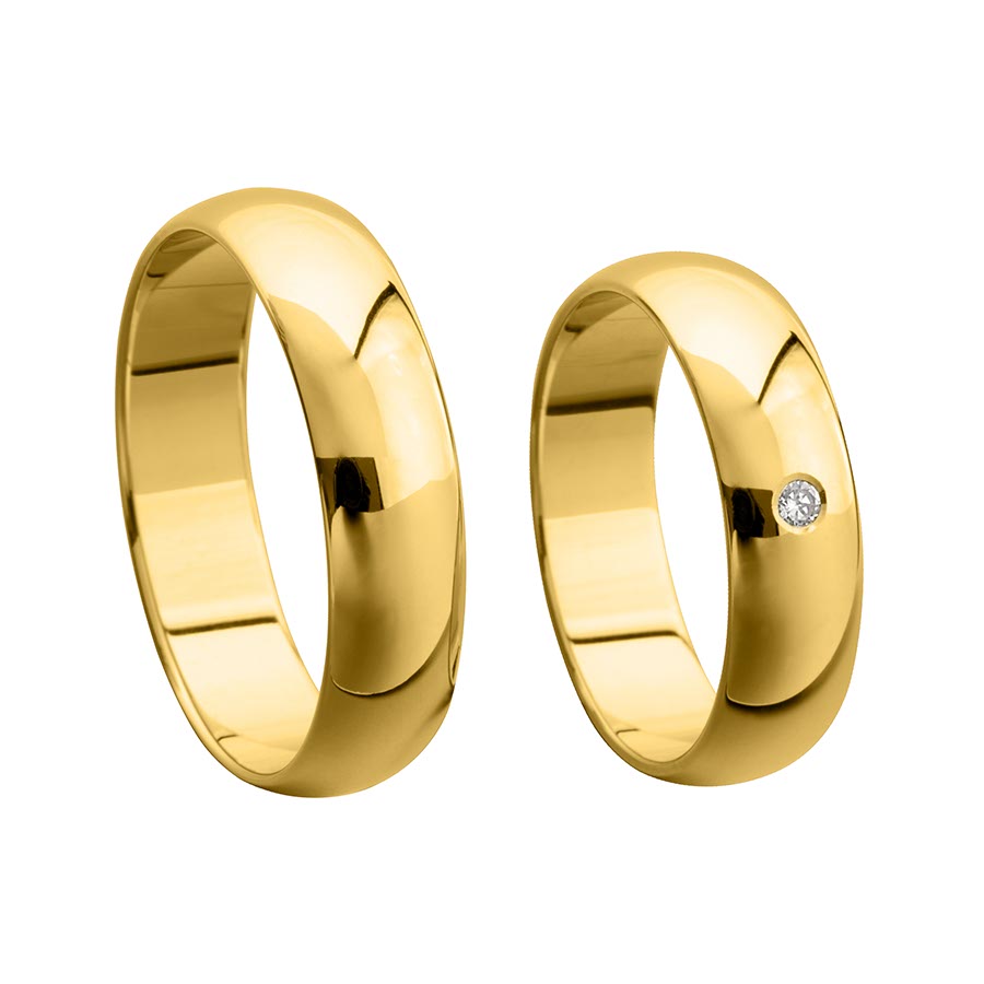 Wedding rings 333 Gelbgold 511056-55