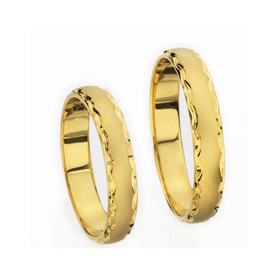 Wedding rings 333 Gelbgold 512588-40