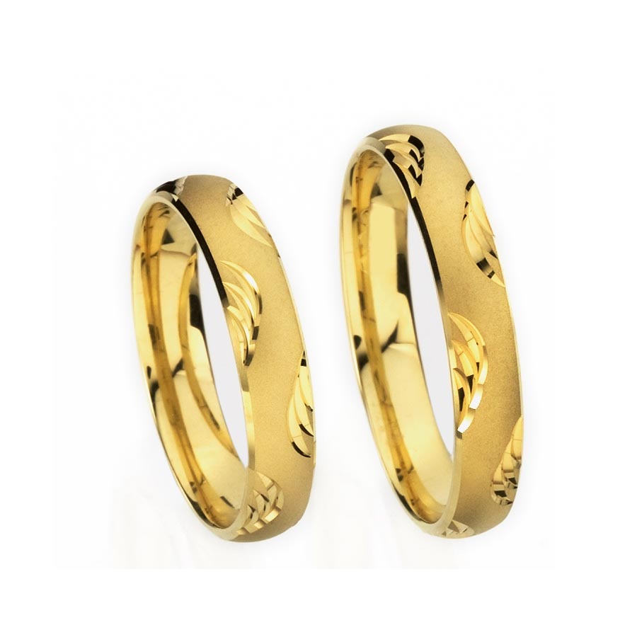 Wedding rings 333 Gelbgold 512595-40