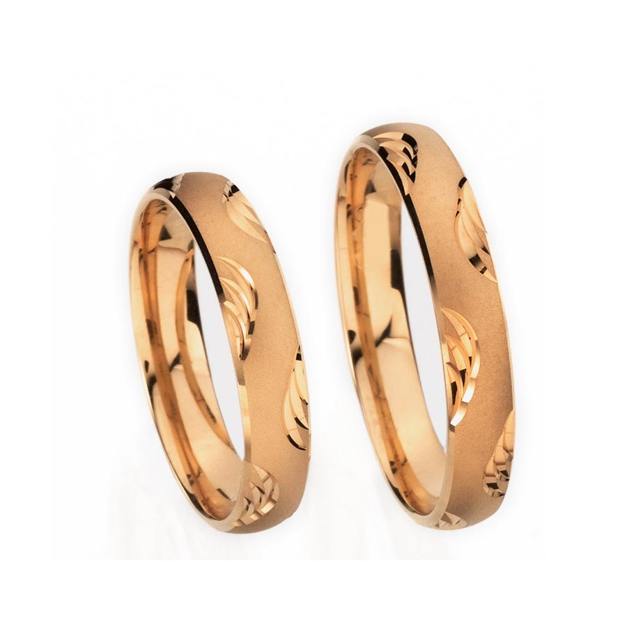 Wedding rings 585 Rotgold 512595-40