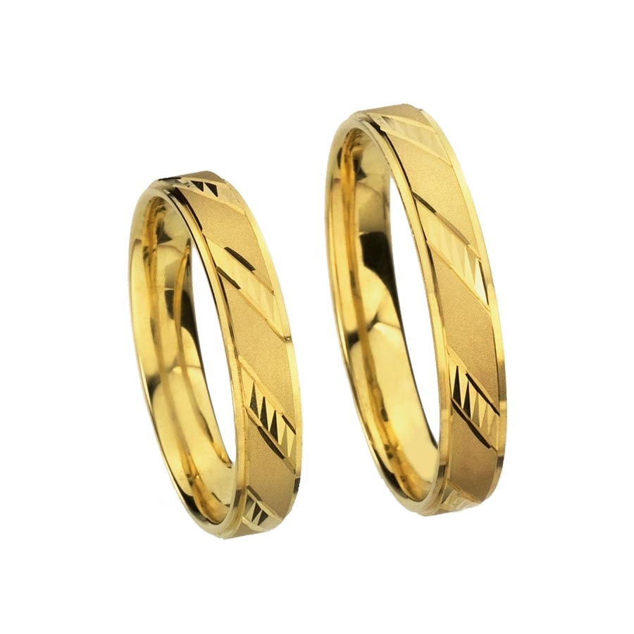Wedding rings 333 Gelbgold 512597-40