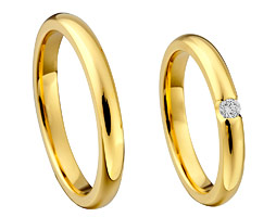 Wedding rings 333 Gelbgold 513100-40