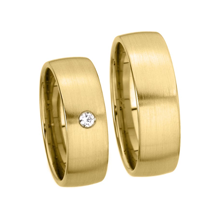 Wedding rings 585 Gelbgold 513130-50