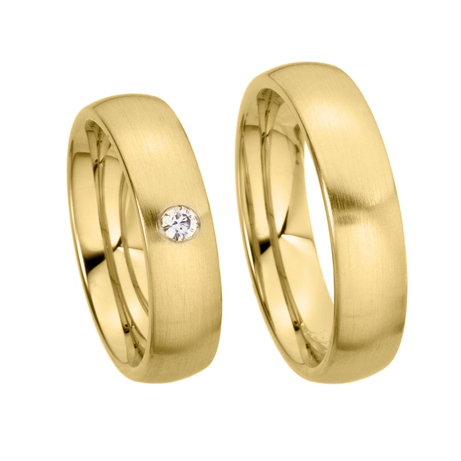 Wedding rings 750 Gelbgold 513136-60