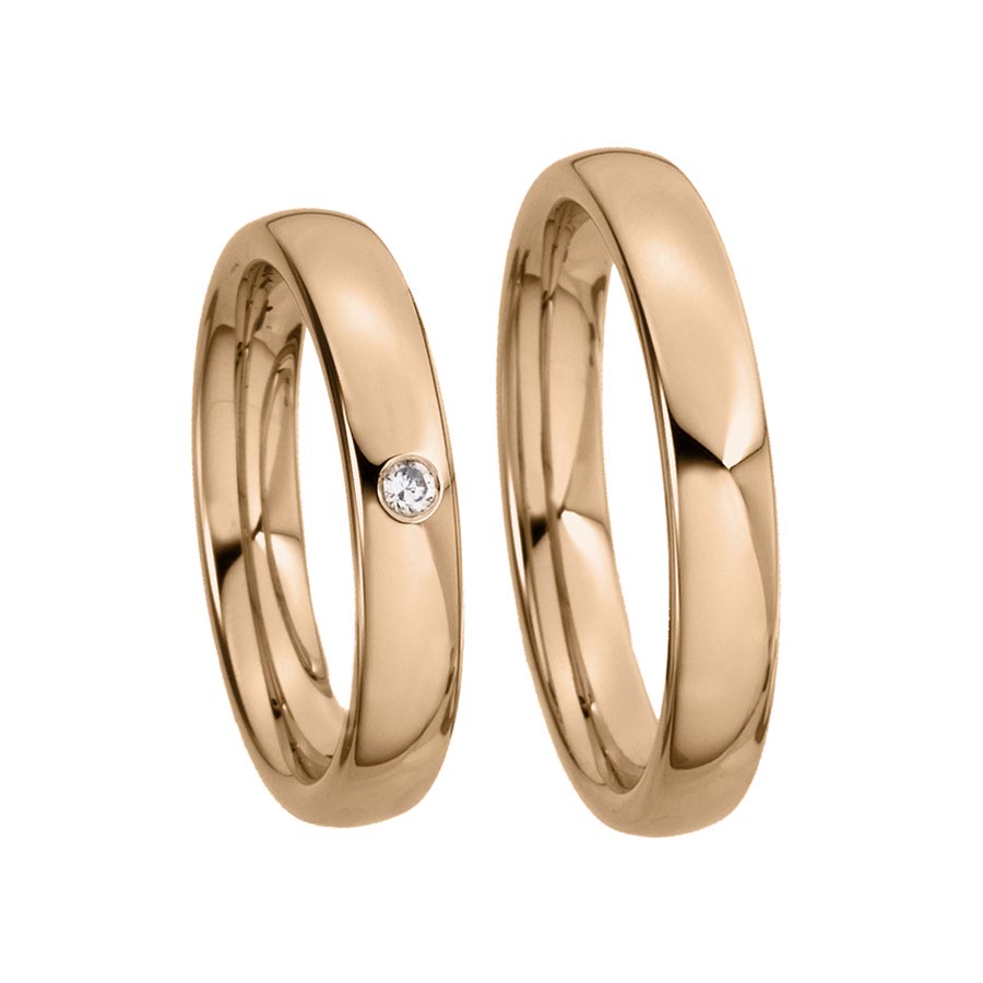 Wedding rings 750 Rotgold 513136-40