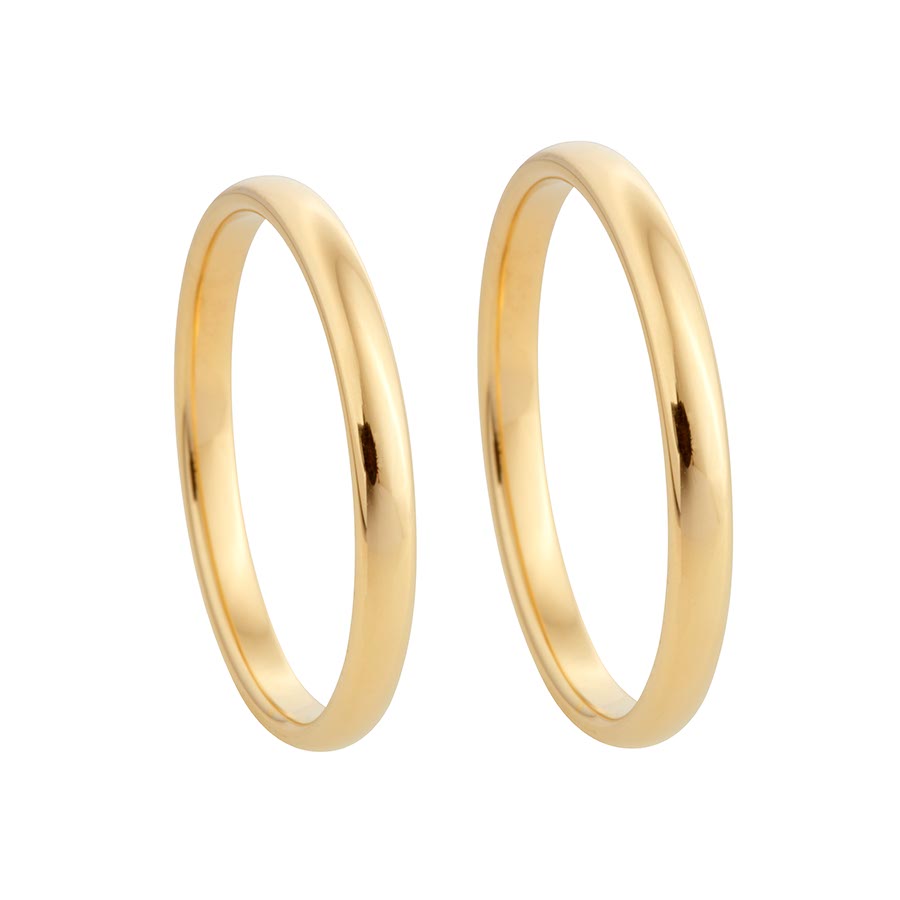 Wedding rings 585 Gelbgold 513138-25