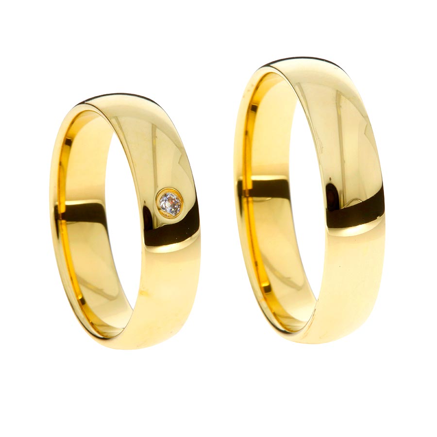 Wedding rings 585 Gelbgold 513138-50