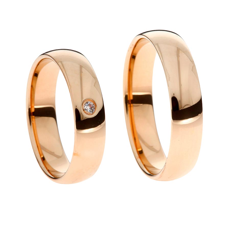Wedding rings 333 Rotgold 513138-50