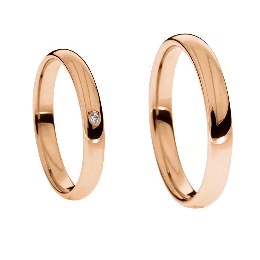 Wedding rings 333 Rotgold 513139-35