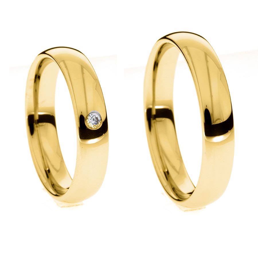 Wedding rings 333 Gelbgold 513139-45
