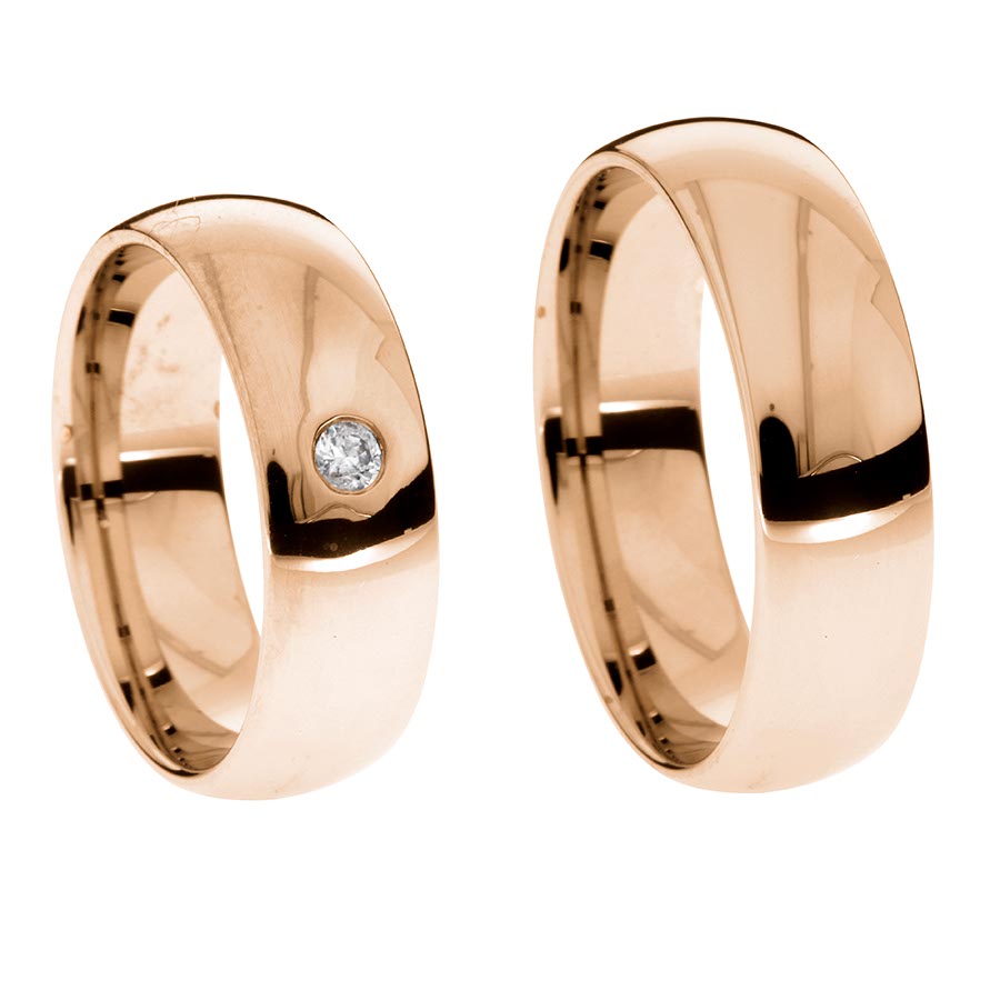 Wedding rings 333 Rotgold 513139-65