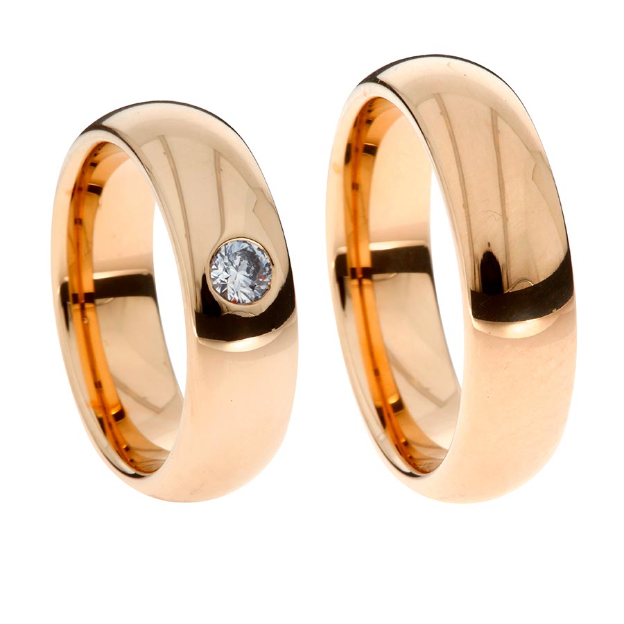 Wedding rings 333 Rotgold 513140-65