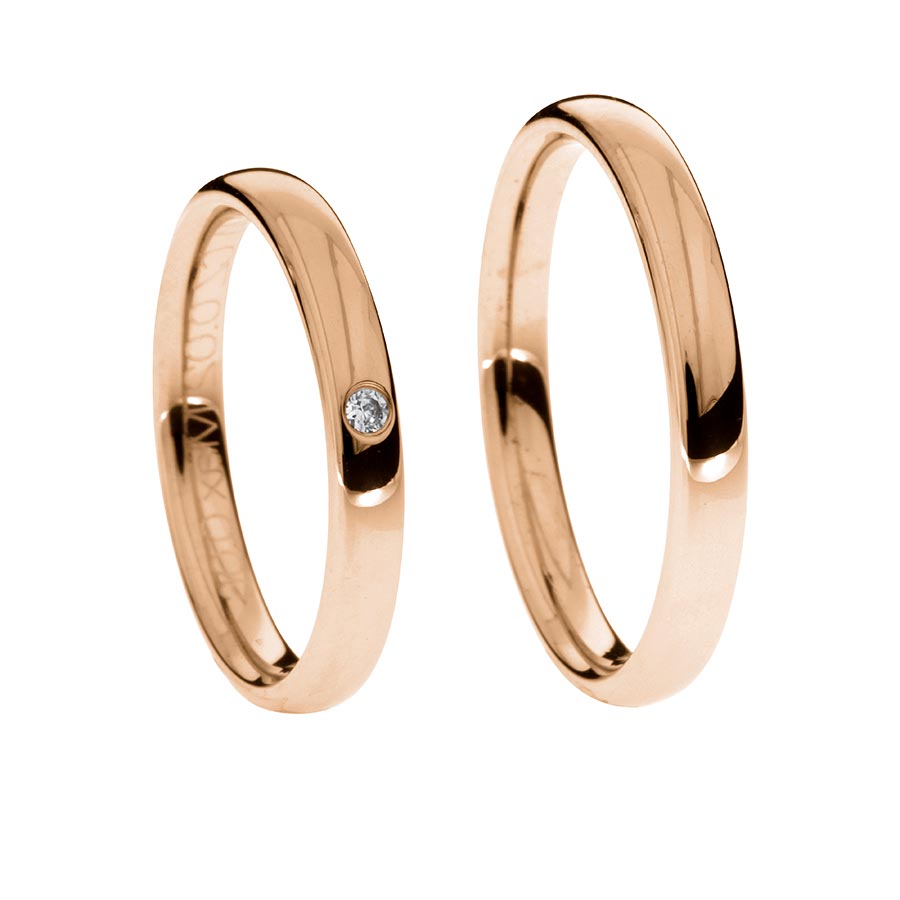 Wedding rings 333 Rotgold 513141-30