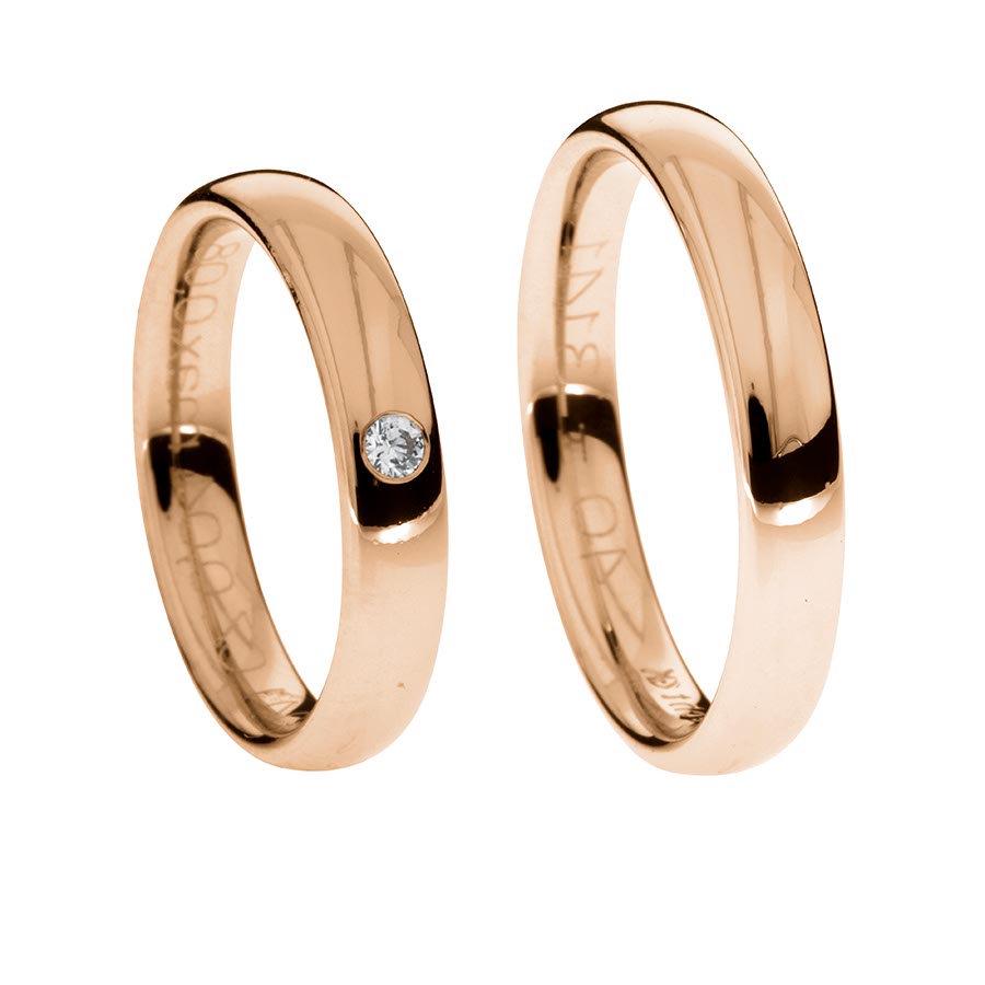 Wedding rings 333 Rotgold 513141-40
