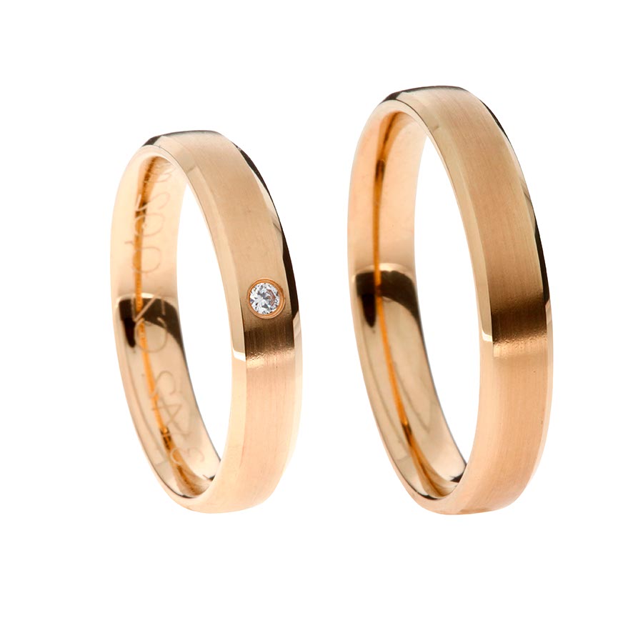 Wedding rings 333 Rotgold 513142-40