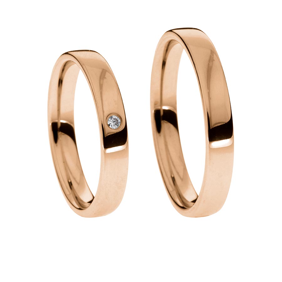 Wedding rings 333 Rotgold 513143-35