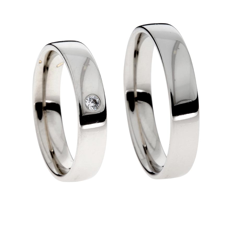 Wedding rings 925 Silber 513143-45