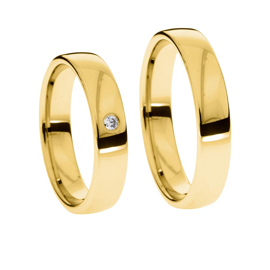 Wedding rings 333 Gelbgold 513144-45