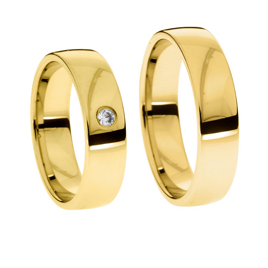Wedding rings 333 Gelbgold 513144-55