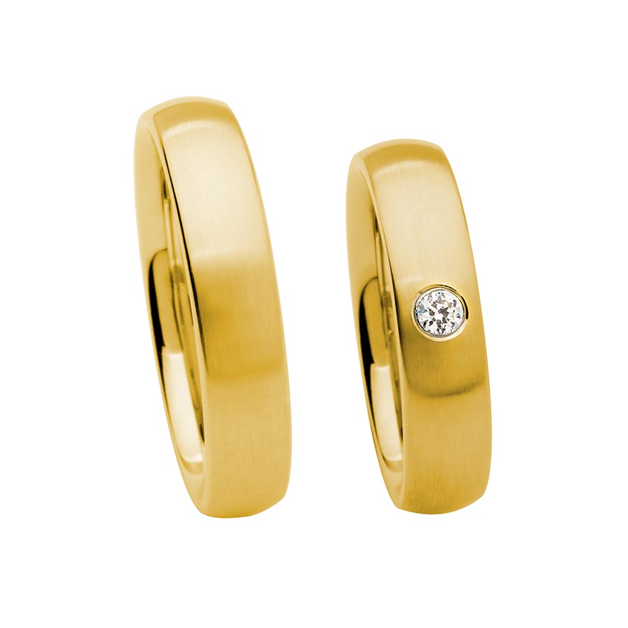 Wedding rings 333 Gelbgold 513800-50
