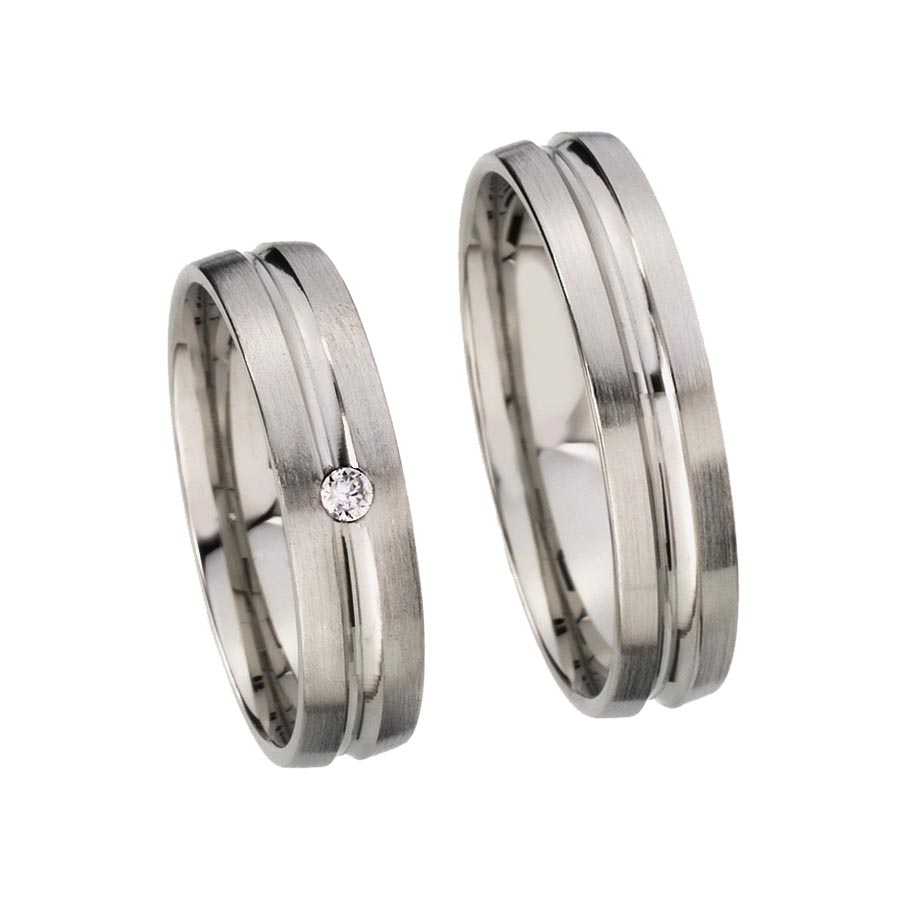 Wedding rings 925 Silber 514001-50