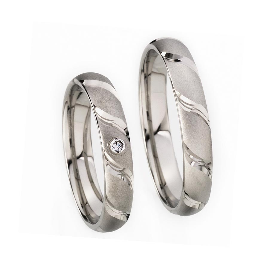 Wedding rings 925 Silber 514007-40