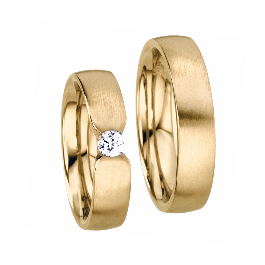 Wedding rings 333 Gelbgold 514026-55