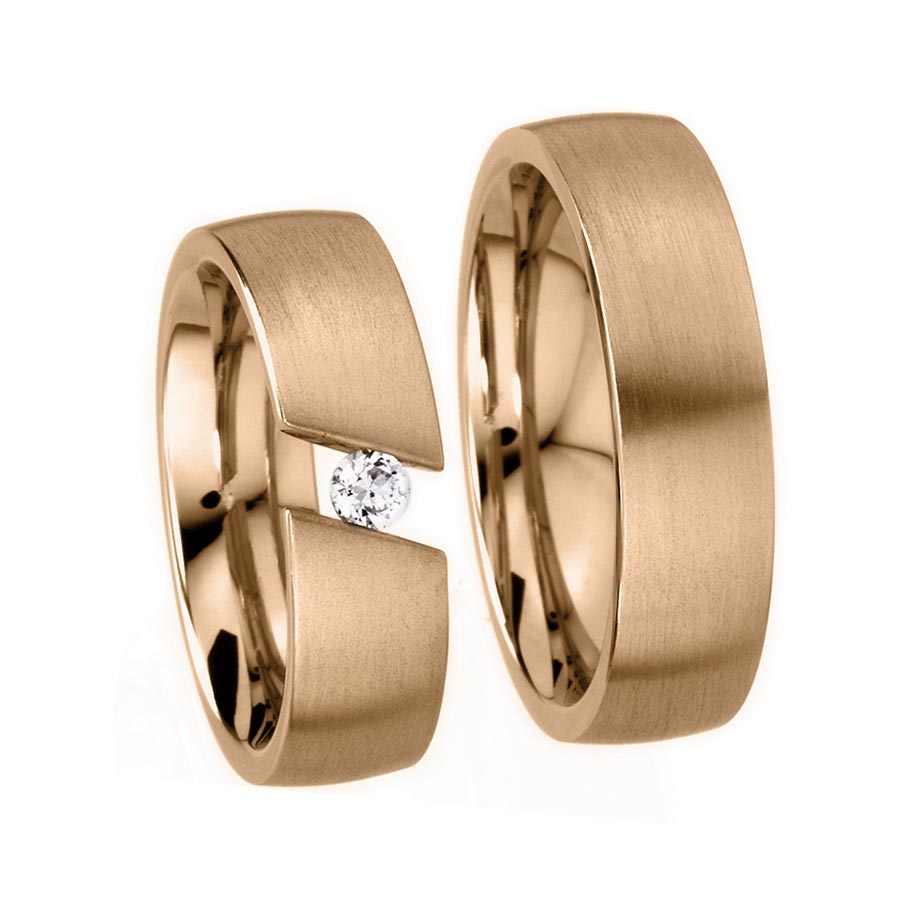Wedding rings 585 Rotgold 514165-65
