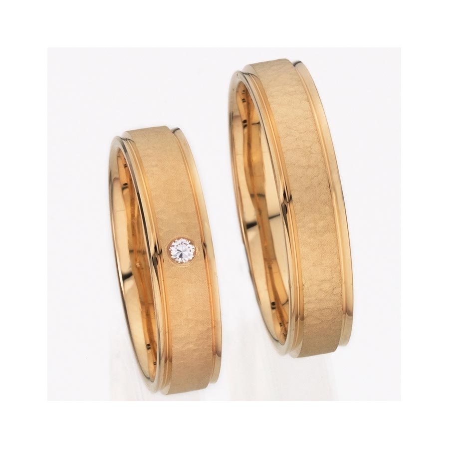 Wedding rings 585 Rotgold 514179-50
