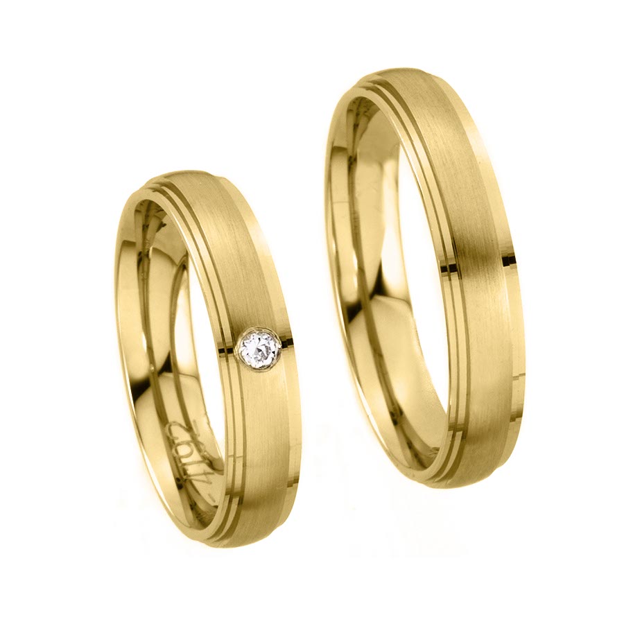 Wedding rings 333 Gelbgold 514192-45