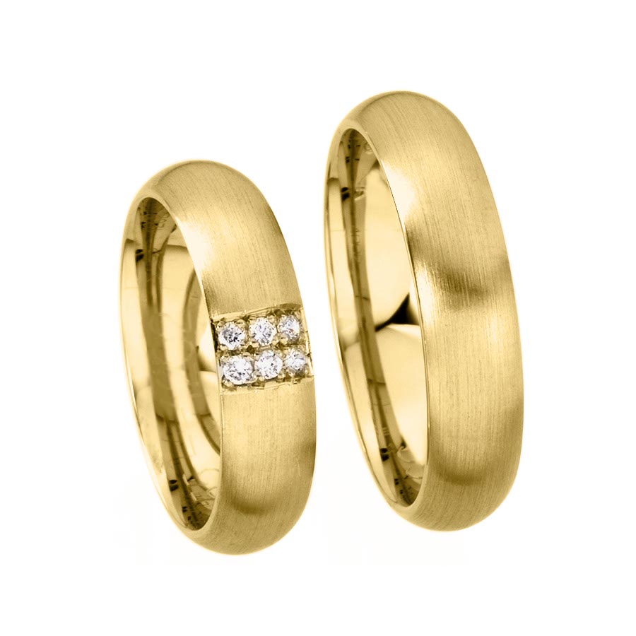 Wedding rings 333 Gelbgold 514202-55