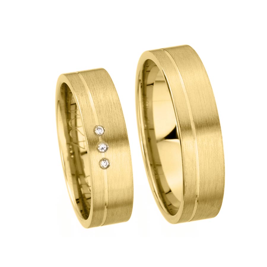 Wedding rings 333 Gelbgold 514204-55