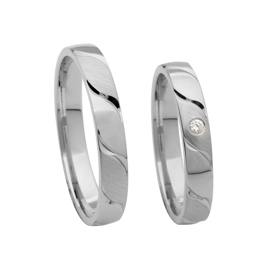 Wedding rings 925 Silber 514222-35