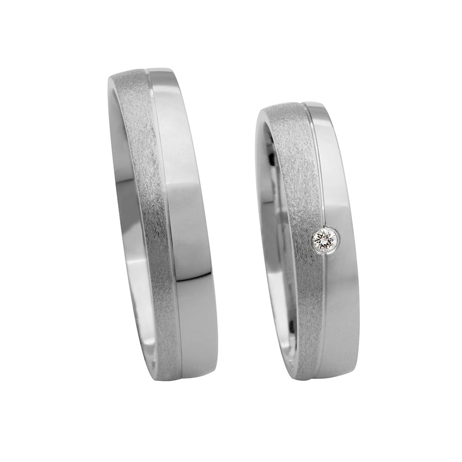 Wedding rings 925 Silber 514228-45
