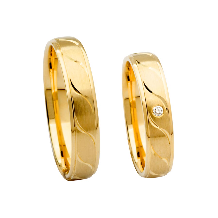 Wedding rings 585 Gelbgold 514231-45