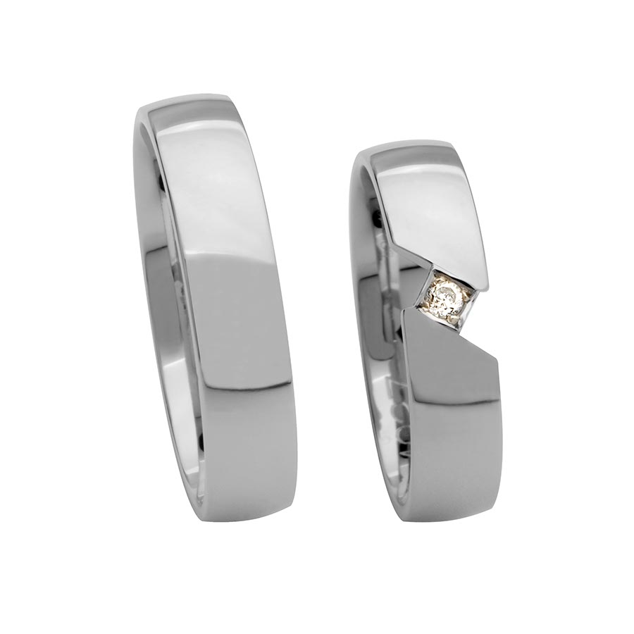 Wedding rings 925 Silber 514237-50