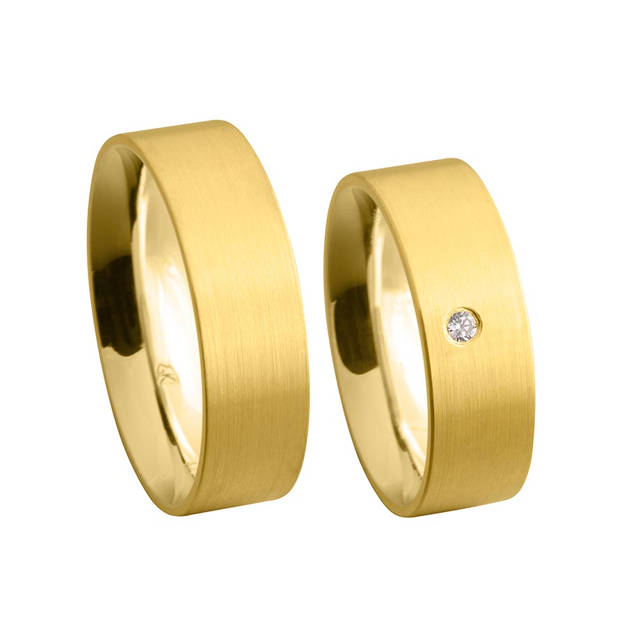 Wedding rings 333 Gelbgold 514657-70