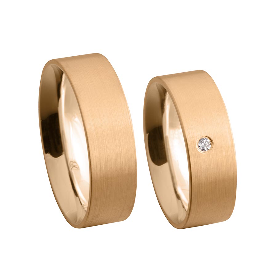 Wedding rings 333 Rotgold 514657-70
