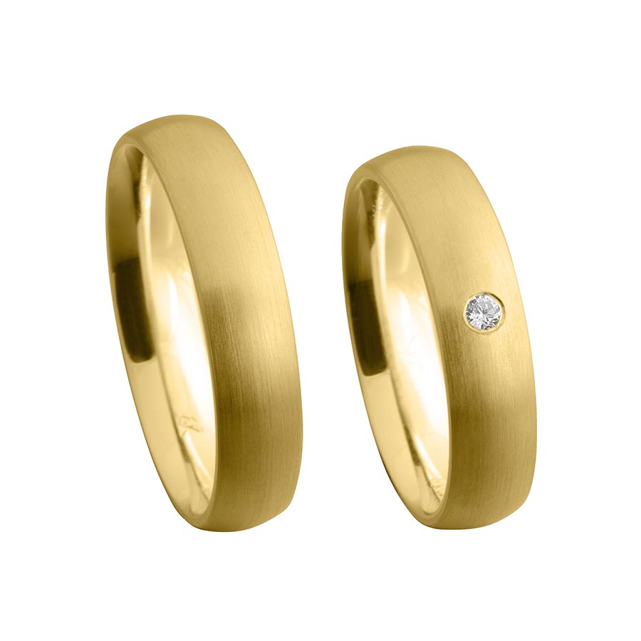 Wedding rings 333 Gelbgold 514659-50